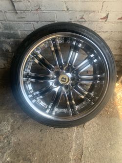 Clean shinning 20” rims