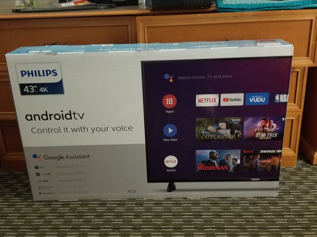 43in Phillips Android tv
