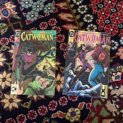 Two Catwoman Comics ( 3 - Oct 93 And 5- Dec 93)