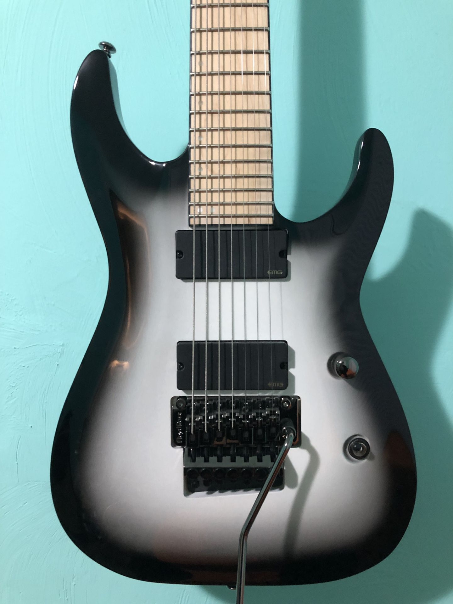 ESP LTD Buz-7 electric guitar w/ Hardshell Case