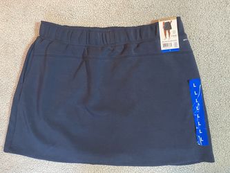 Mondetta navy blue high rise walking skirt Size L #golfwear #athleisure