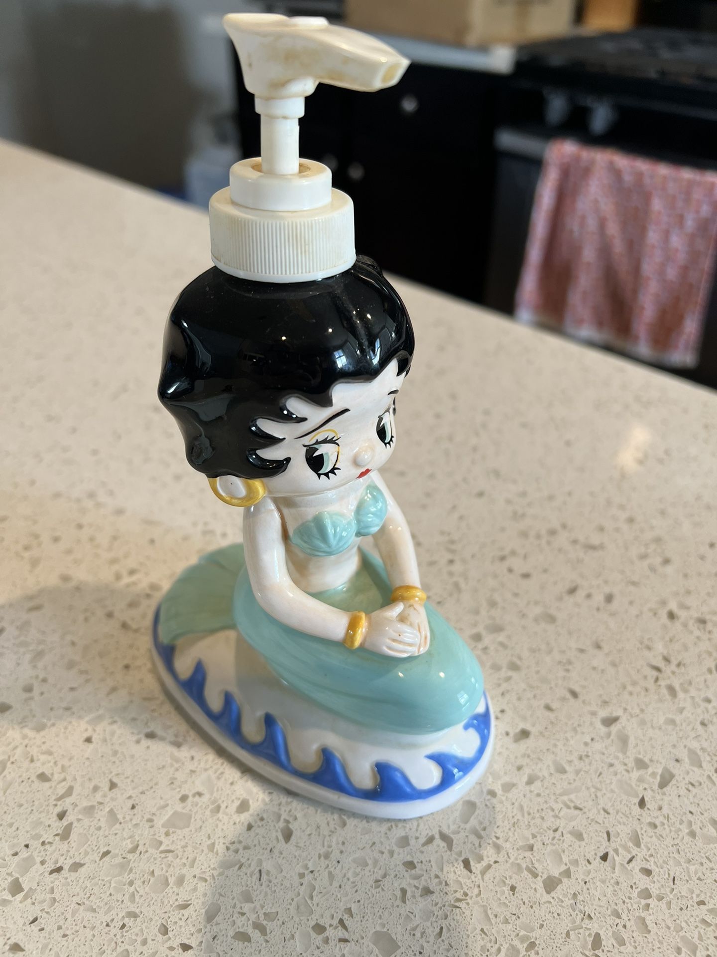 Betty Boop Soap Or Lotion Dispenser 1998 Rare