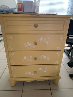 Yellow furniture