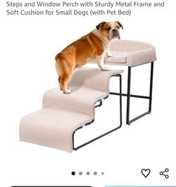 Dog Sofa with Steps Stairs