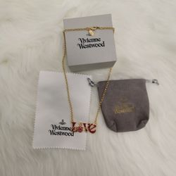 Vivienne Westwood "Love" Necklace