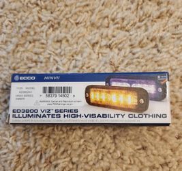 ECCO ED3802AH HINVII Series Amber LED Light