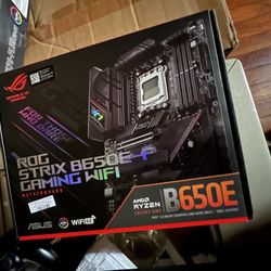 ASUS ROG STRIX B650E-F GAMING WIFI with DDR5 G Skill Flare X5 32GB (16x2) 6000Mhz