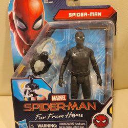 Spiderman action figure fall from home