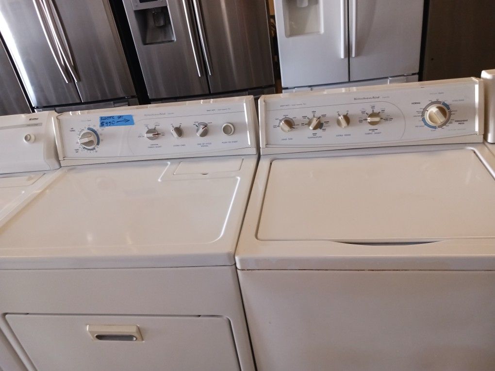 Kitchen Aid ELECTRIC Set WASHER And Dryer 