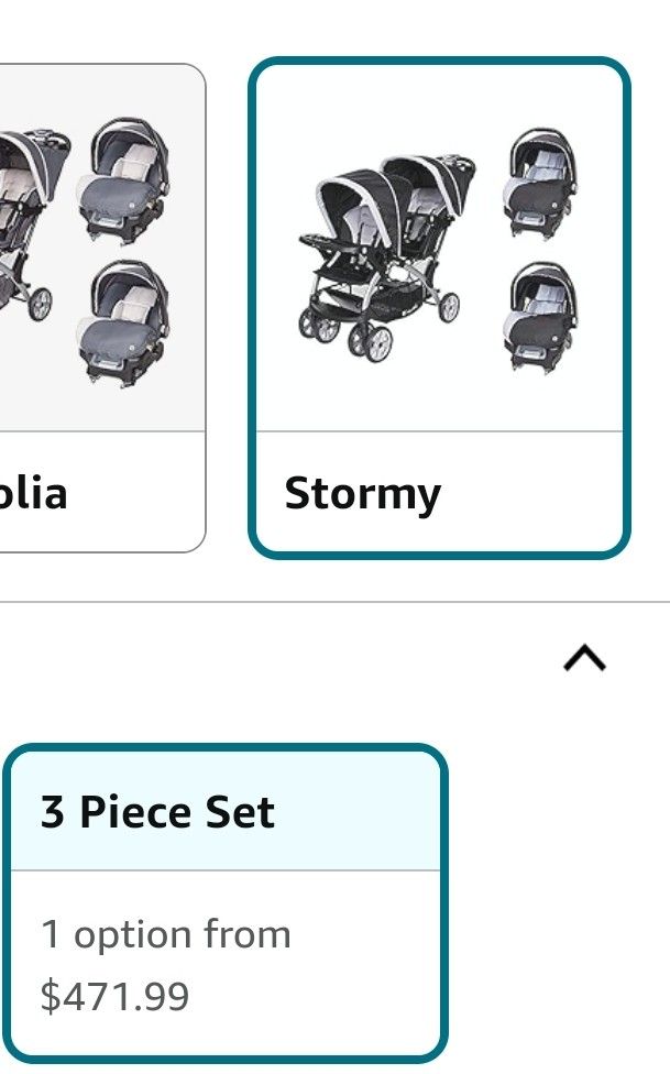 Baby Trend Double Stroller And 2 Carseats
