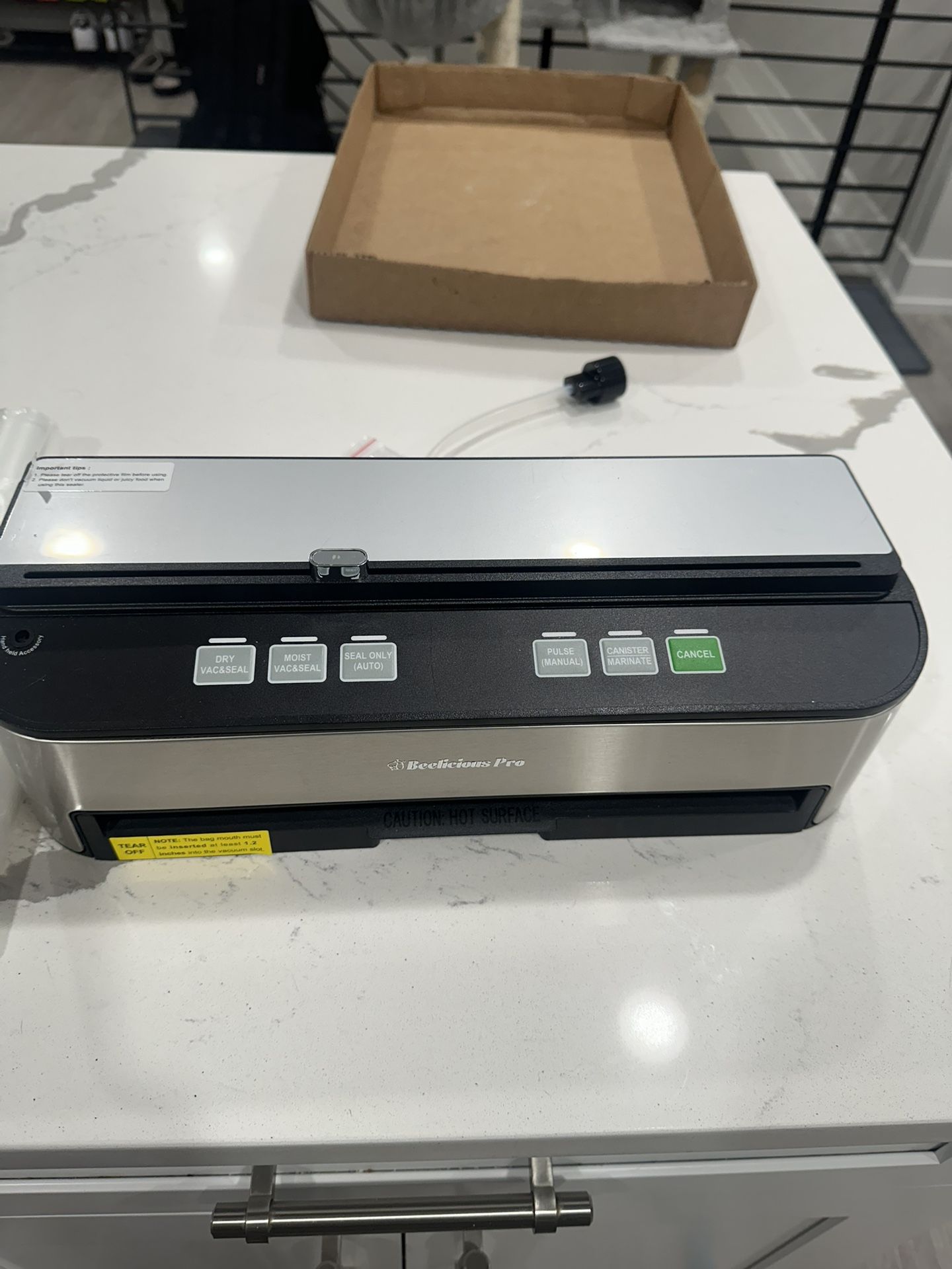 Vacuum Sealer Machine, Beelicious 85KPA Fully Automatic 8-IN-1 Food Sealer