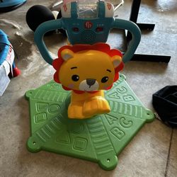 Fisher Price Jump And Spin Lion