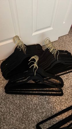 velvet hangers