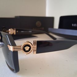 Versace Gold Sunglasses 
