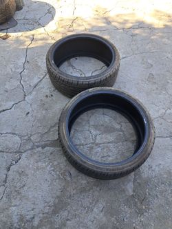 Tires 20.   225 35 ZR20