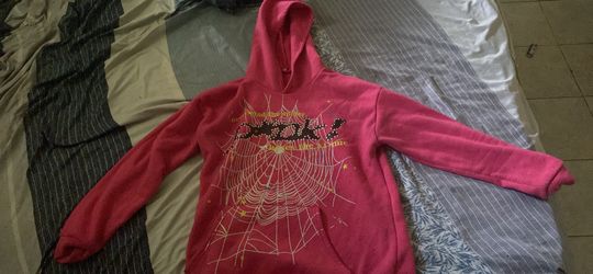 Pink Spider Hoodie