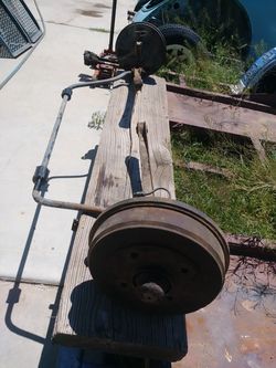 Super Beetle Front End Drums Struts Steering