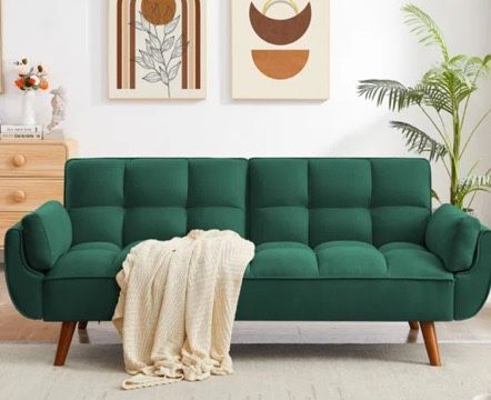 Sleeper Sofa Jalena 75" Flared Arm Convertible Sleeper Sofa