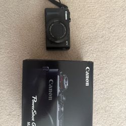 Canon PowerShot G7 X Mark II Camera - Black