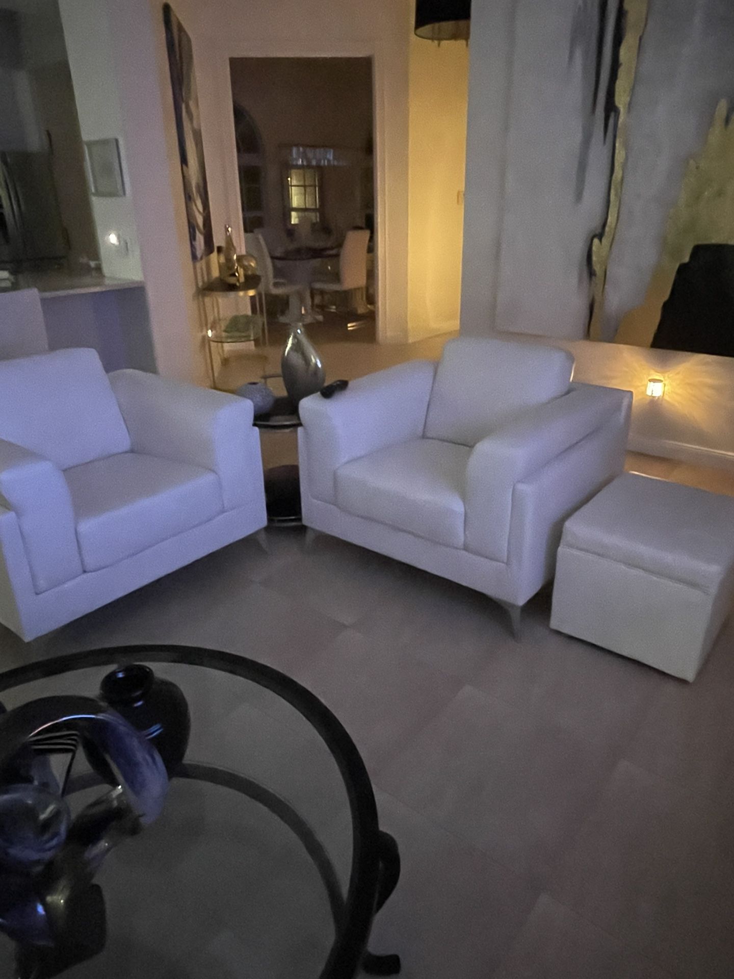 Gianna white Micro chairs
