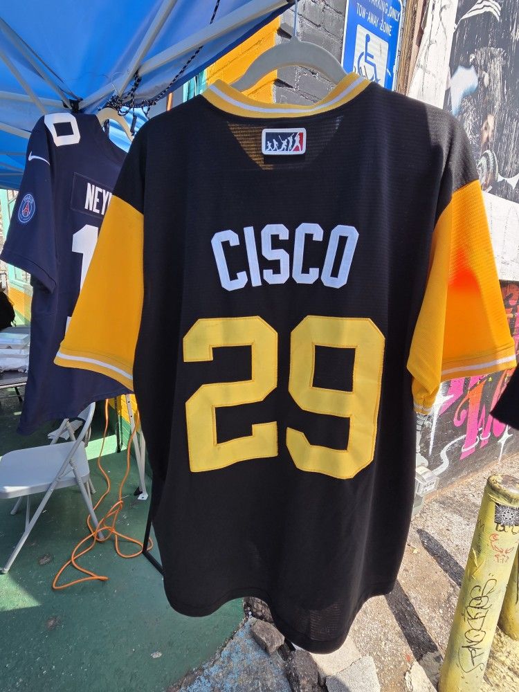 CISCO 29 PIRATES BASEBALL JERSEY