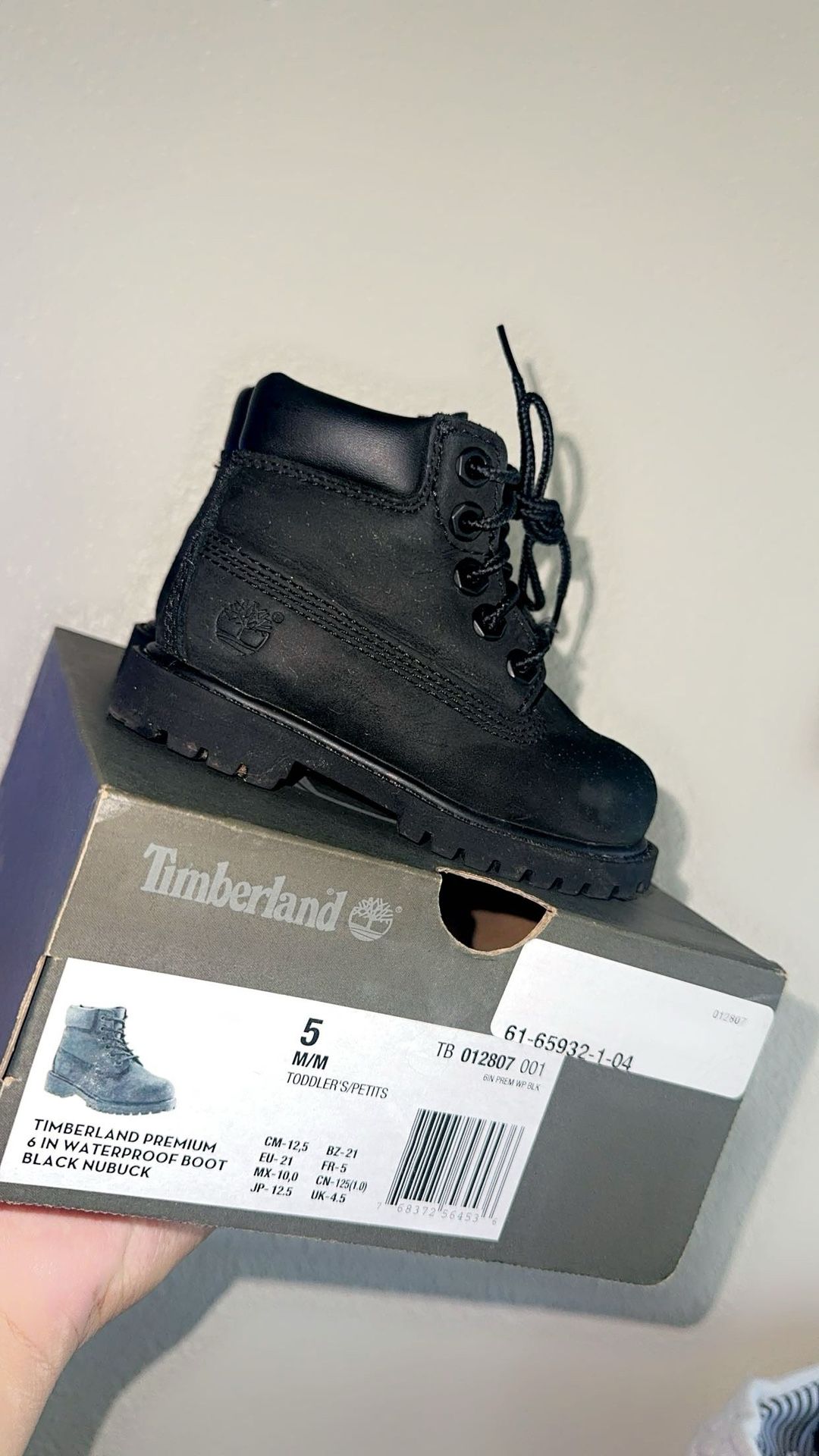 All Black Timberland Boots