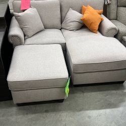Love Seat + Ottoman 