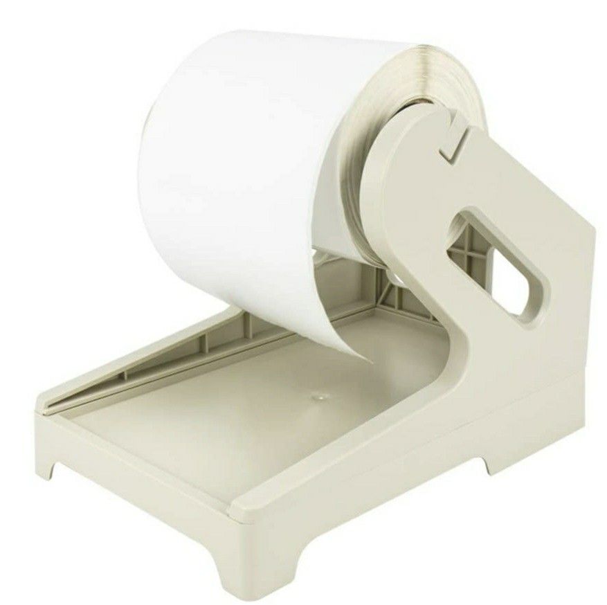 Label Holder, External Rolls and Fan-Fold Paper Holder for Desktop Thermal Label Printer