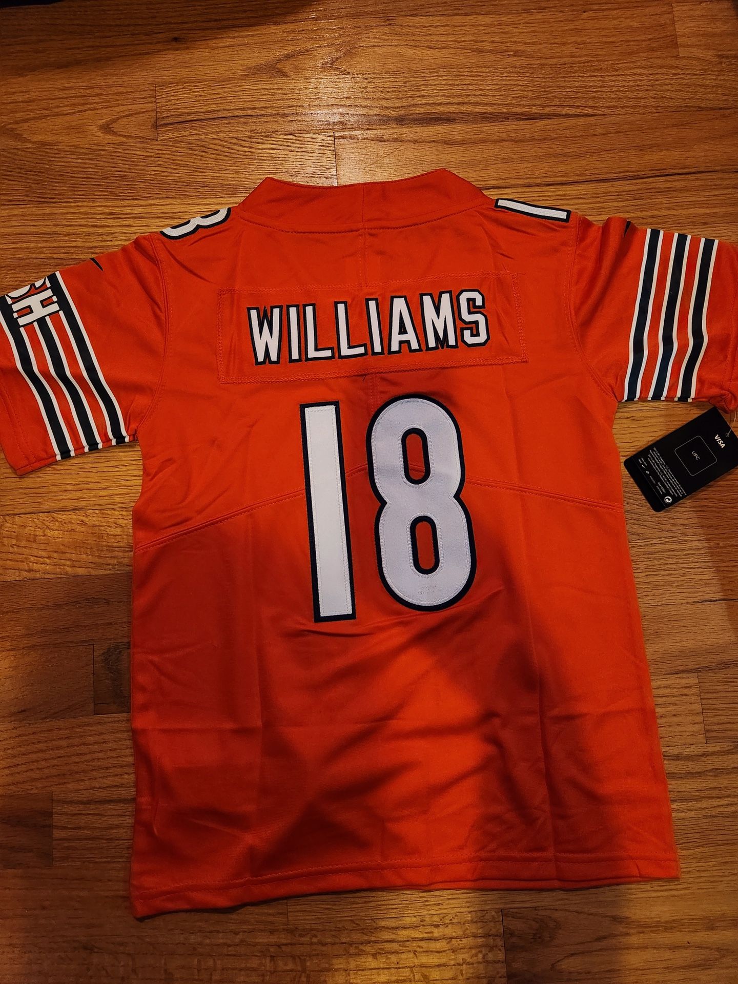 Cross-border NFL Chicago Bears football uniform No.18 Caleb Williams jersey