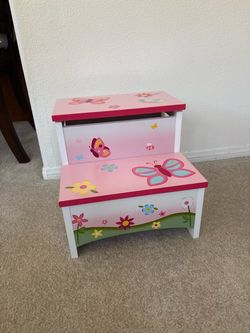 Storage step stool
