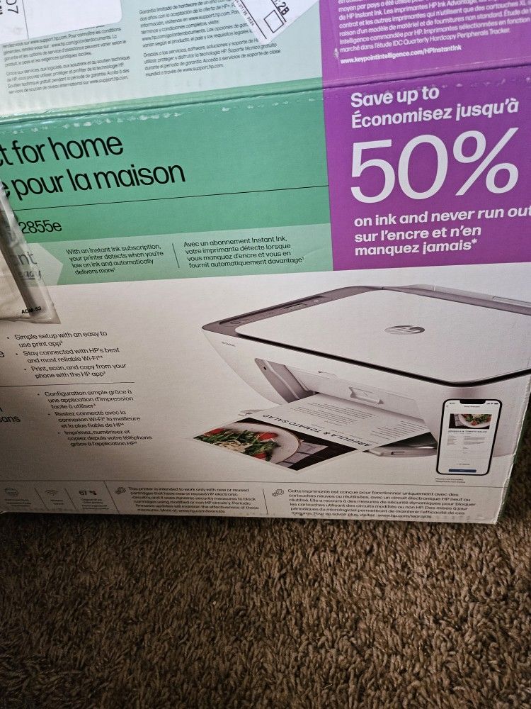 HP Deskjet Wireless Printer 2855e