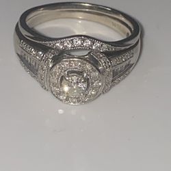 1k Diamond  Gold Ring 💍 