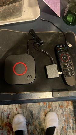 Tv informir box with remote control