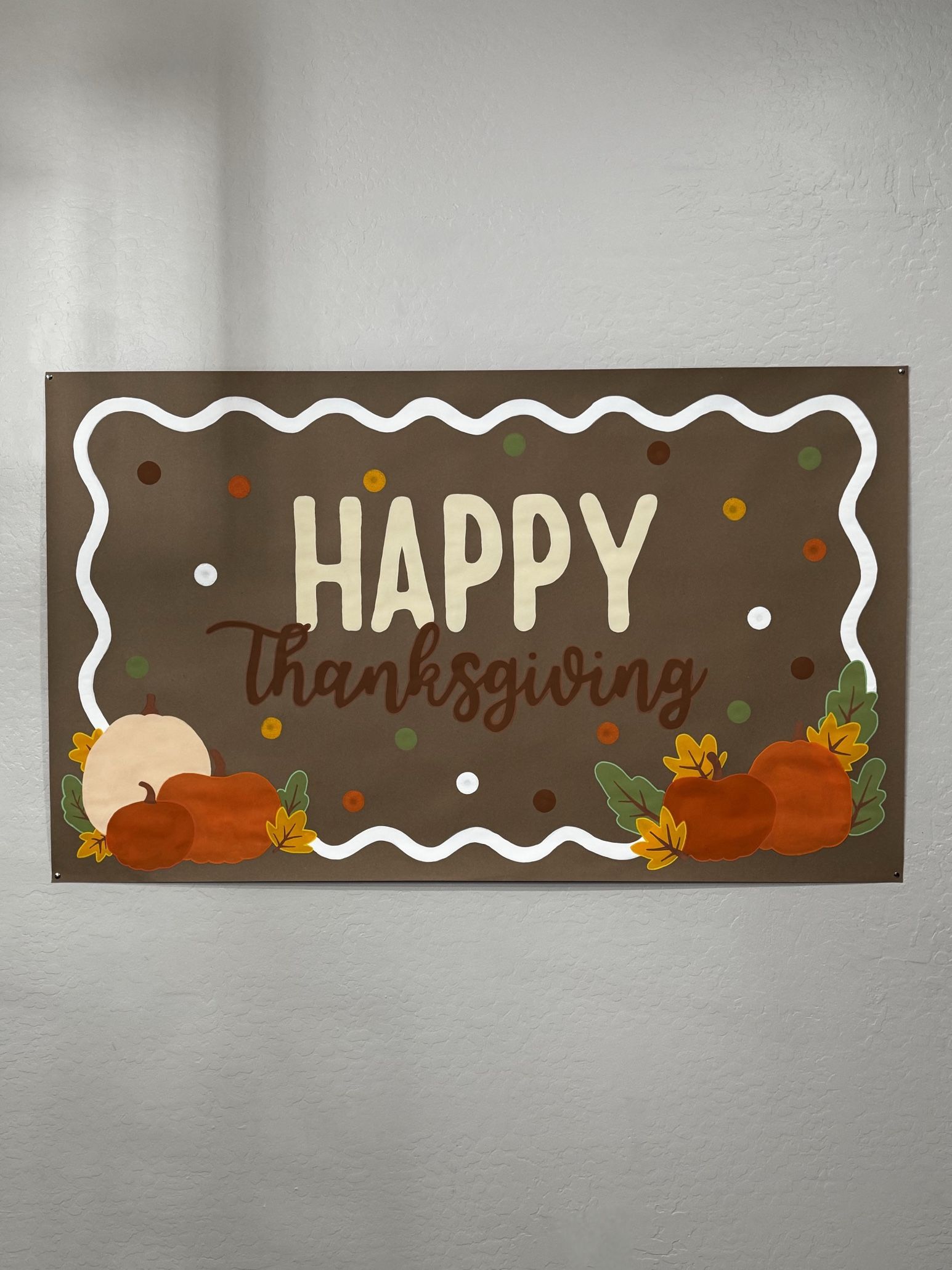 Thanksgiving Painted Banner