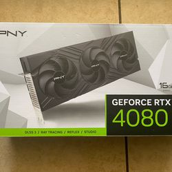 PNY GeForce RTX™ 4080 Super 16GB Verto™ Overclocked Triple Fan Graphics Card DLSS 3