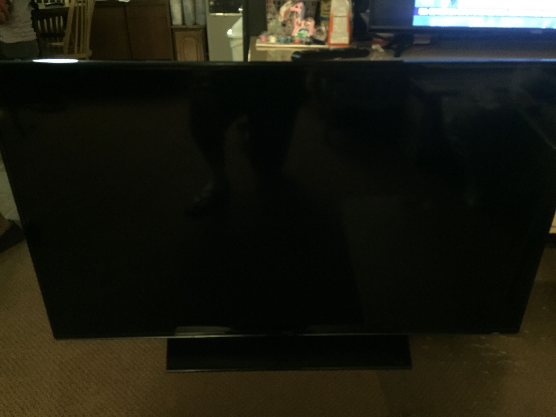 55 inch flat screen Samsung tv (non - working)