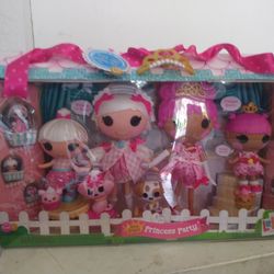 BRAND NEW LALALOOPLAY PRINCESS PARTY DOLLS