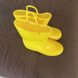 Yellow Rain Boot