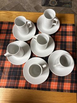 Cups And Saucers 