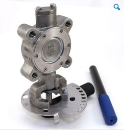 2-1/2 In SS Lugged High Performance Butterfly Valve with Lever
