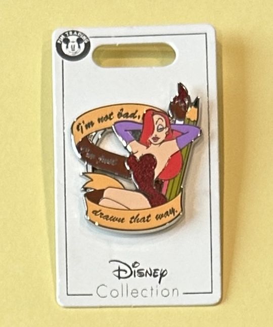 Disney collection Jessica Rabbit collectible/trading pins brand new.