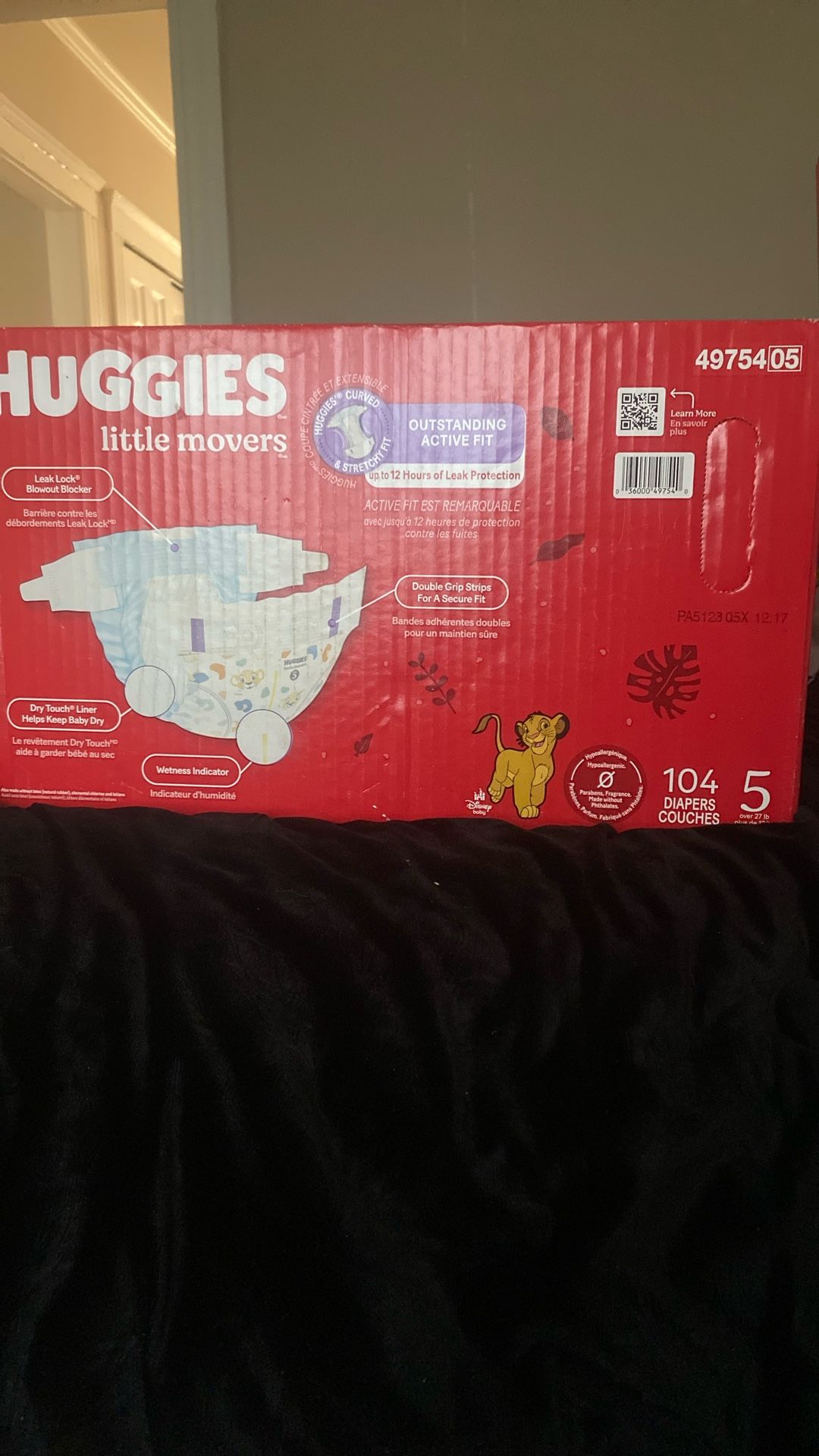 Huggies pampers size 5