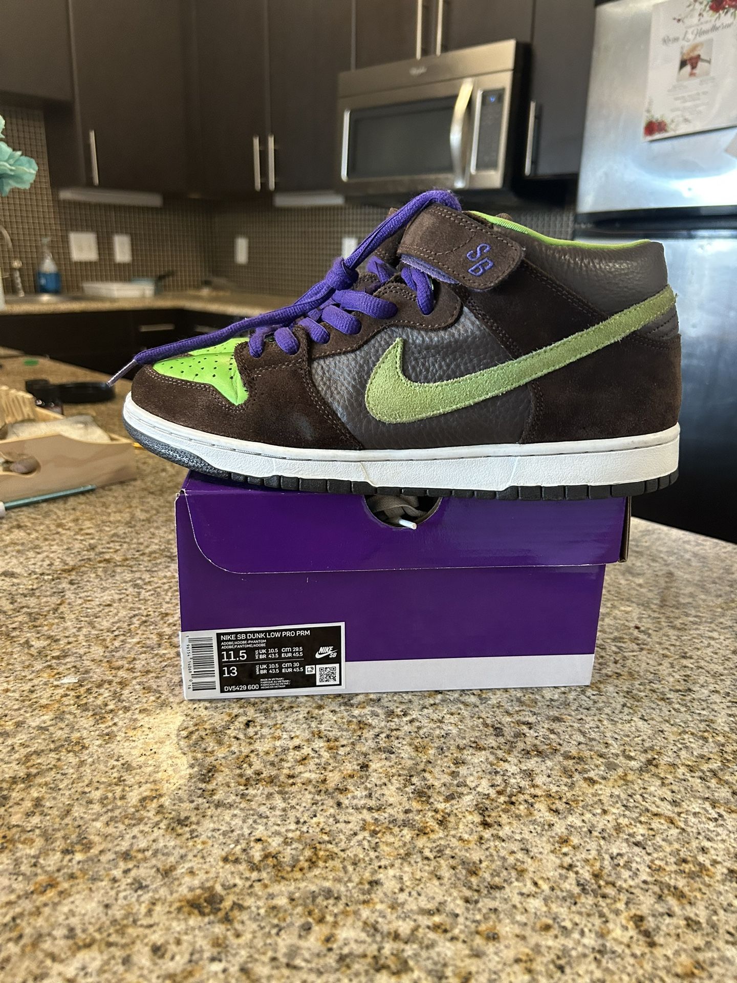 Nike Sb Dunk Mid Donatello Nike Dunk Mid Donatello