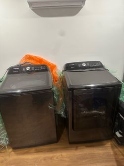 Samsung top load washer dryer