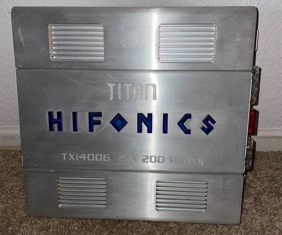 Hifonics Power Amp