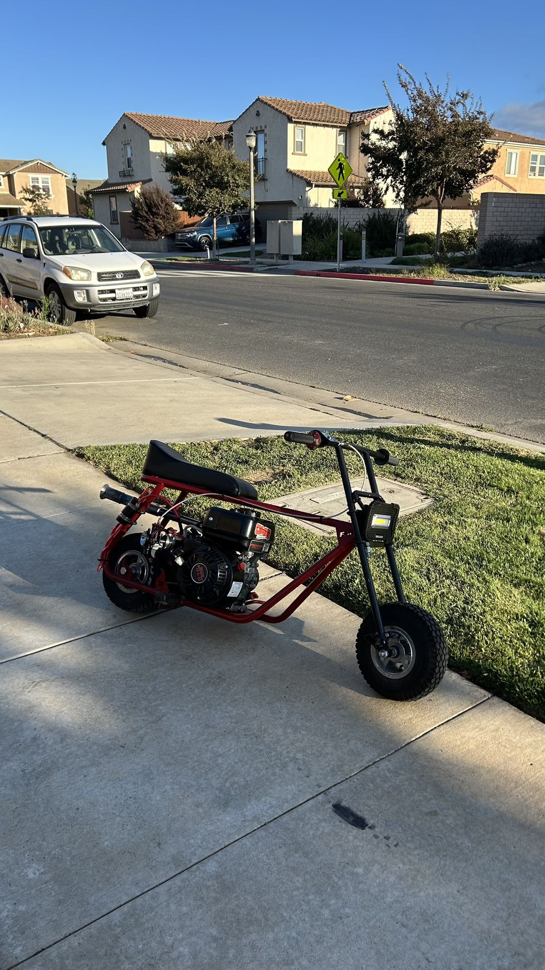 Fast lane racing minibike
