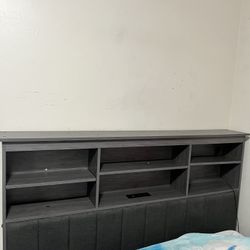 Led Light Bed Frame Queen Size 