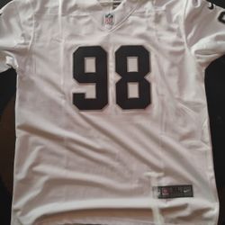 Maxx Crosby Raiders Jersey.. Stitched.. Size XL Only 