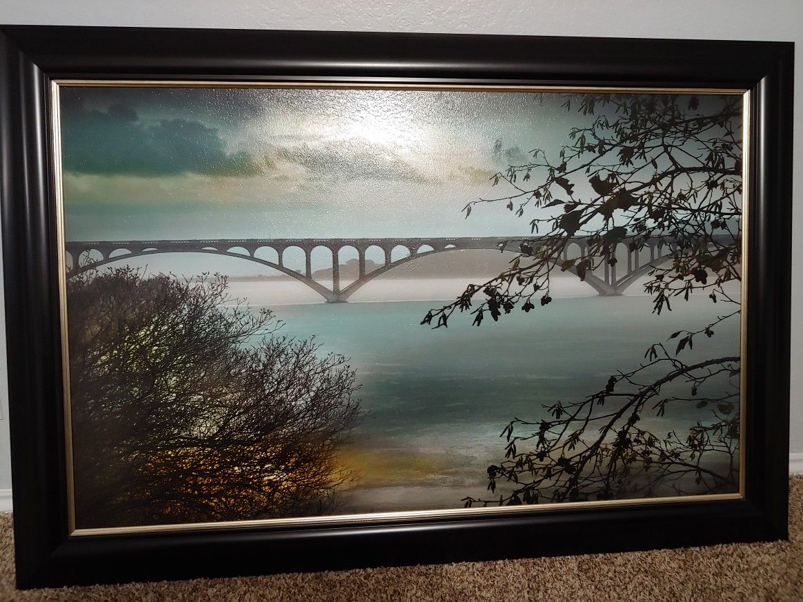Beautiful painting / wall art for home from Kirklands! Great condition, just doesn't match our new decor.