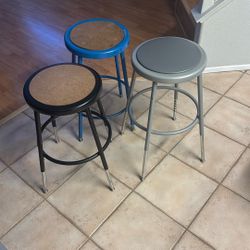 5 Metal Stools ( $10 Each )